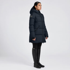 CT Hooded Down Padded Long Nylon Parka（Women）