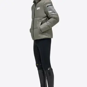 RG Nylon Quilted Hooded Puffer Jacket(Mens)