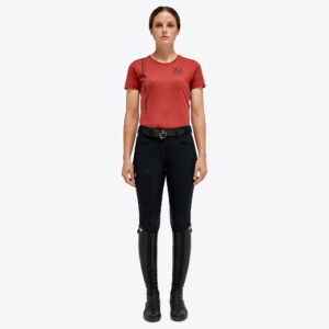 CT Academy Cotton T-Shirt w/ Logo Piping（Women）